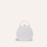Goyard The Alto Hatbox Trunk Bag White - Image 2